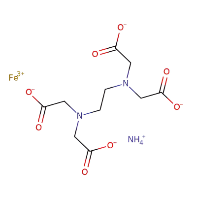 EDTA ferric ammonium (Liquid) EDTA ferric ammonium (Liquid)